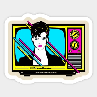 Duran TV Sticker